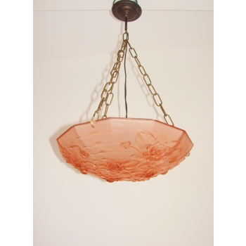 Oryginalna lampa wisząca vintage Ampla